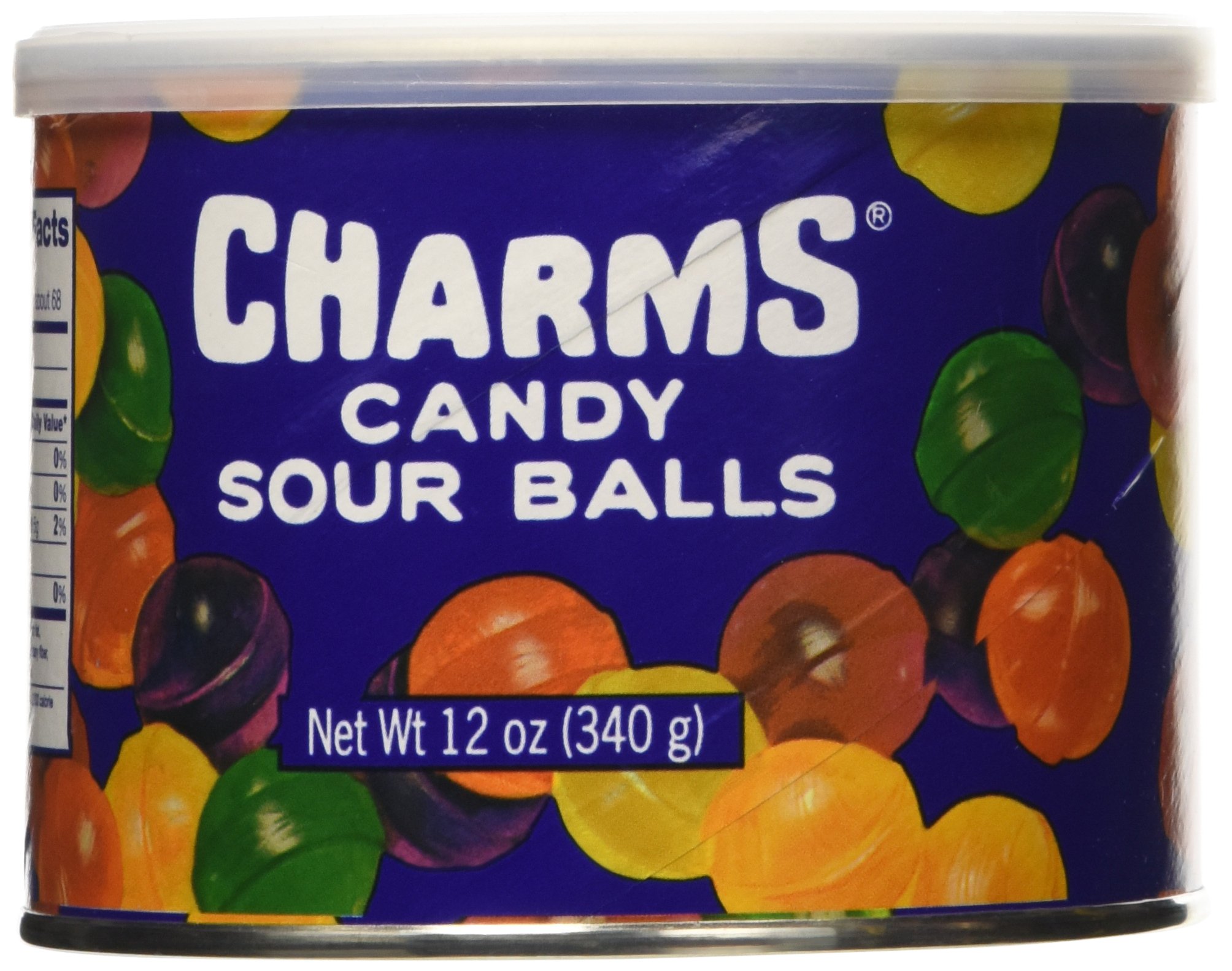 Charms Sour Balls, 12 oz | Sour Candy | Kids and Teens | After Meal and Snack Time | Sweet and Sour Tasting | Pack of 12